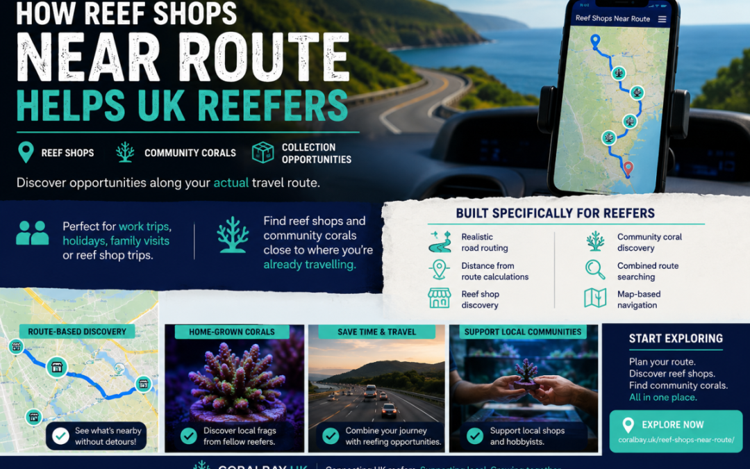 How Reef Shops Near Route Helps UK Reefers | CoralBay UK
