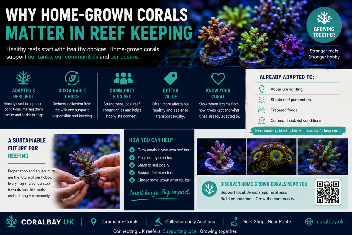 Why Home-grown Corals Matter in Reef Keeping | CoralBay UK