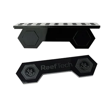 Gravity Frag Rack with Silicone gripping mechanism – upto 15mm glass 18 Holes