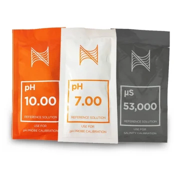 Neptune Apex Calibration Fluid 3 Pack (pH 7 00, pH 10 00 & Conductivity)