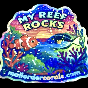 M O C My Reef Rocks Sticker
