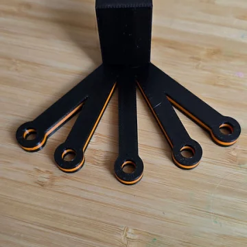 Dosing line holder 6mm tubing